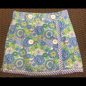 Vintage Lilly Pulitzer Floral Skirt